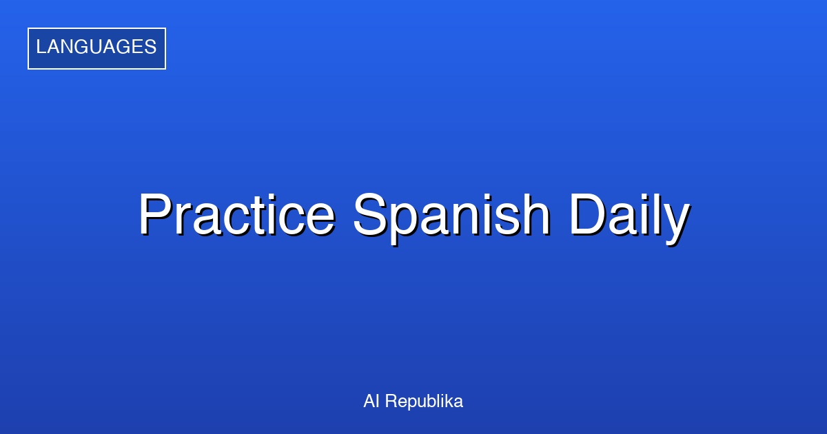 Abstract AI helping with language learning and conversations