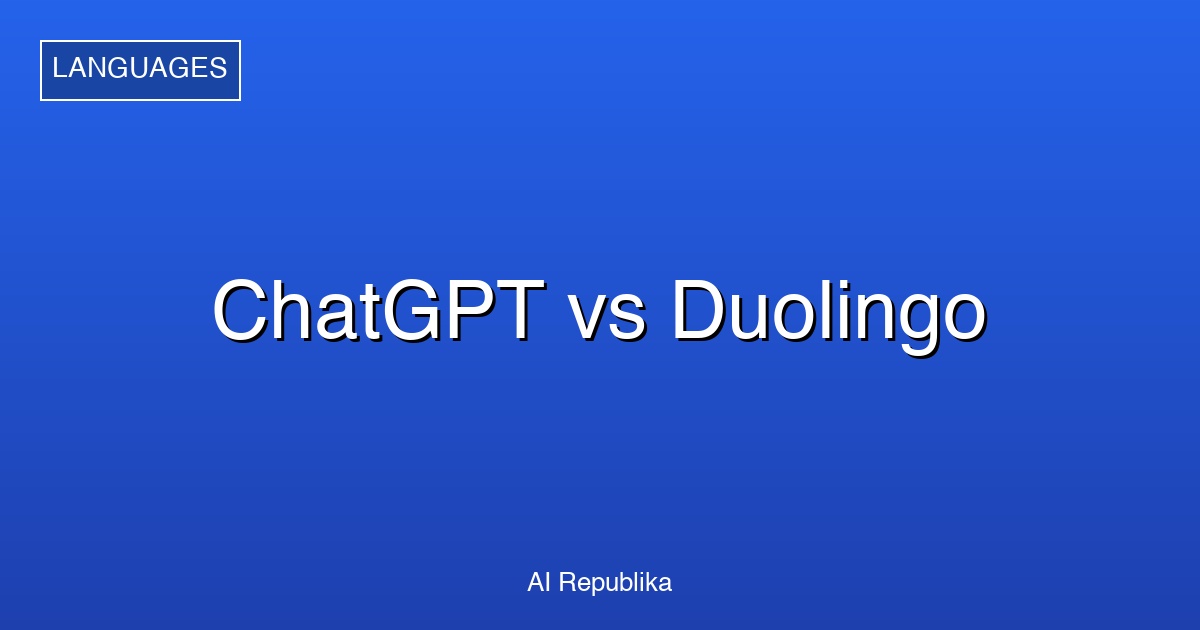 ChatGPT vs Duolingo for Spanish Learning: Which is Better? illustration